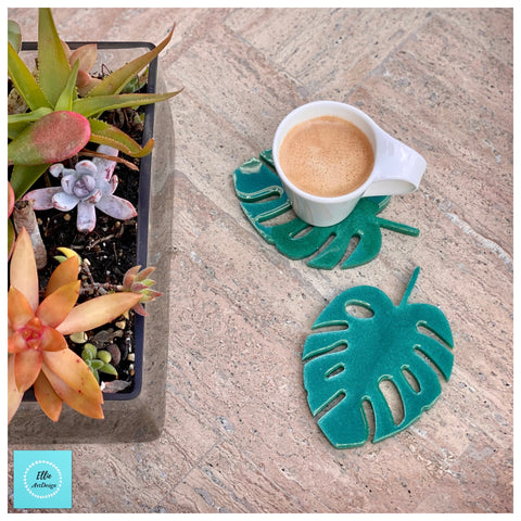 Palm Leaf Coasters
