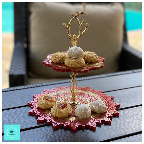 2-Tier Mandala Stand