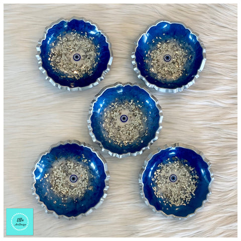 Evil Eye Trinket Dishes (Set of 5)