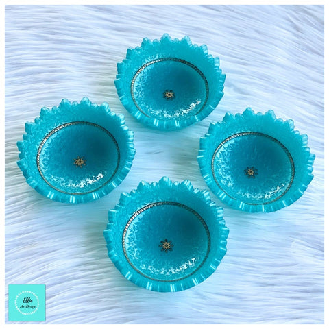 Mandala Trinket Dishes 4" (Set of 4)