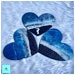 Ocean Wave Heart (Set of 3)