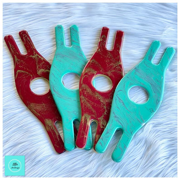 Wine glass and bottle holder