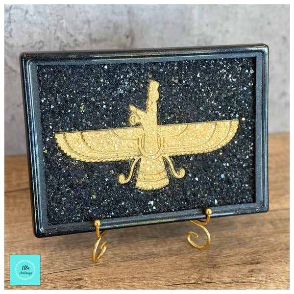 Faravahar Display with Stand!