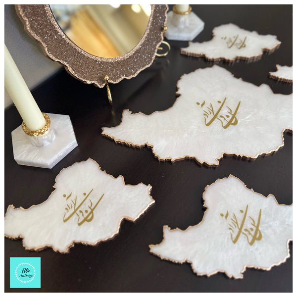 Haftsin Set with Iran map and Zan Zendegi Azadi Farsi calligraphy!