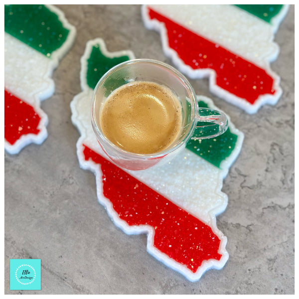 Iran Map Coaster Set!