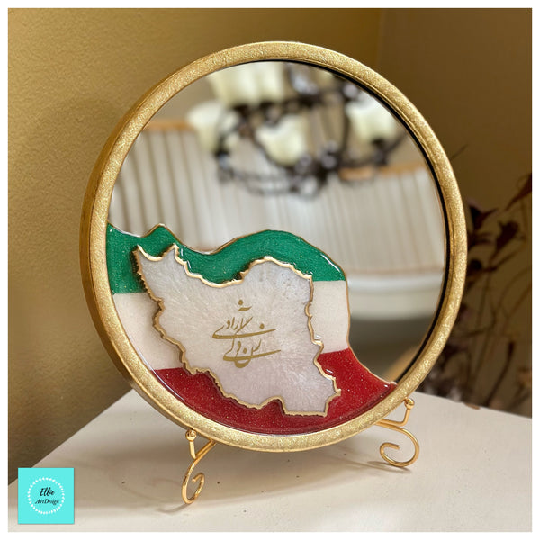 Iran Zan Zendegi Azadi map Mirror!